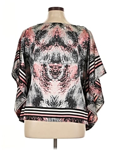 Dots 3/4 Sleeve Blouse (view 2)