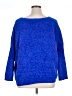 Express 100% Polyester Blue Pullover Sweater Size XL - photo 2