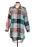 Unbranded Color Block Teal Blue 3/4 Sleeve Blouse Size L - photo 1