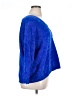 Express 100% Polyester Blue Pullover Sweater Size XL - photo 4