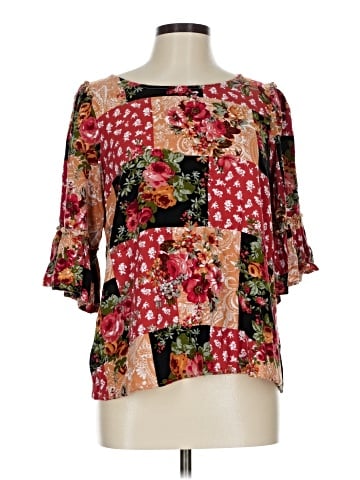 Andree by UNIT 3/4 Sleeve Blouse (view 1)
