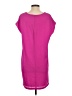 OVI 100% Polyester Solid Pink Casual Dress Size S - photo 2