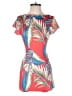 Shein Tropical Red Cocktail Dress Size 4 - photo 1