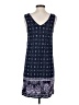 Gap 100% Rayon Paisley Blue Casual Dress Size XS - photo 2
