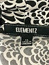 Elementz Animal Print Silver Short Sleeve Blouse Size XL - photo 7