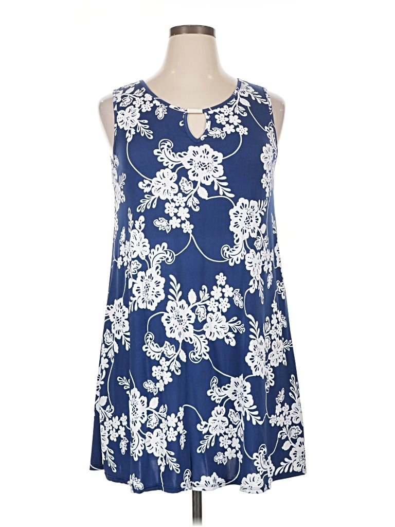 Pre-owned Espresso Casual Dress In Blue