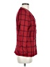 Le Suit 100% Rayon Plaid Red Blazer Size 6 - photo 4