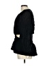 Something Navy Black Long Sleeve Blouse Size L - photo 5