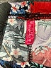 Lulu Luv Floral Red Blue Casual Pants Size 14 - 16 - photo 3