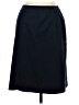 Pendleton Solid Blue Black Wool Skirt Size 10 (petite) - photo 1