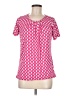 UNITI Pink Short Sleeve Blouse Size M - photo 1