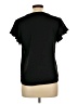 Mine 100% Polyester Black Short Sleeve Blouse Size L - photo 2