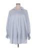 Unbranded Blue Long Sleeve Blouse Size 5X - photo 1
