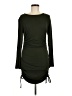Nine Britton Solid Green Casual Dress Size M - photo 1