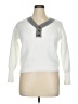 Unbranded 100% Polyester White Pullover Sweater Size XL - photo 1