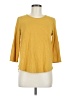 Max Studio Yellow 3/4 Sleeve Top Size M - photo 1