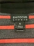 En Focus Studio Stripes Black Casual Dress Size 6 - photo 7