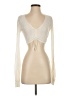 Devon Windsor Ivory Long Sleeve Top Size S - photo 1