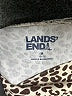 Lands' End 100% Cotton Animal Print Brown Long Sleeve Blouse Size 10 - photo 7