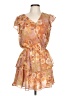 Olivaceous 100% Polyester Paisley Orange Cocktail Dress Size L - photo 1
