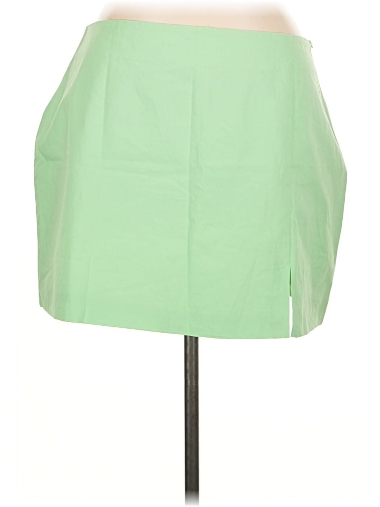 Pre-owned Pink Lily Casual Skirt In Green