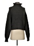 H&M Solid Black Turtleneck Sweater Size XS - photo 1