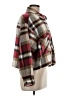 For The Republic 100% Polyester Plaid Red Jacket Size M - photo 4