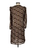 Sandro Floral Brown Casual Dress Size Sm (1) - photo 2