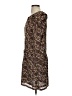 Sandro Floral Brown Casual Dress Size Sm (1) - photo 5