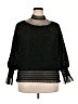 N By Nancy Metallic Black Pullover Sweater Size XXL - photo 1