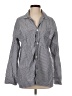 Emma Willis Stripes Gray Long Sleeve Button-Down Shirt Size S - photo 1