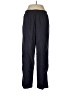 Assorted Brands 100% Nylon Solid Blue Track Pants Size L - photo 1