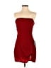 Lulus 100% Polyester Red Cocktail Dress Size S - photo 1
