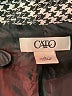 Cato Houndstooth Silver Blazer Size L - photo 6