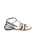 Stuart Weitzman Gray Black Sandals Size 8 1/2 - photo 1