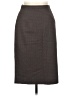 Nicola Chevron-herringbone Gray Formal Skirt Size 8 - photo 1
