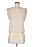 Shein Ivory Sleeveless T-Shirt Size 6 - photo 1