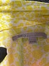 Gap Animal Print Yellow Long Sleeve Blouse Size S - photo 7