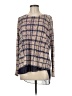 Lucky Brand 100% Cotton Plaid Brown Pullover Sweater Size M - photo 1