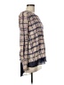 Lucky Brand 100% Cotton Plaid Brown Pullover Sweater Size M - photo 4