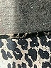 Unbranded 100% Polyester Animal Print Silver 3/4 Sleeve Blouse Size L - photo 7