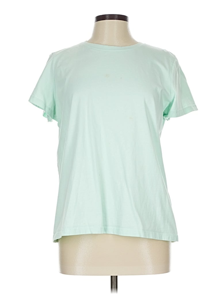 Pre-owned L.l.bean Short Sleeve T-shirt In Green