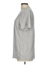 LUXE Stripes Silver Short Sleeve T-Shirt Size L - photo 5