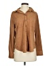 Grace Brown Long Sleeve Blouse Size S - photo 1