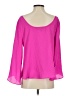 Single Los Angeles 100% Polyester Pink 3/4 Sleeve Blouse Size S - photo 2