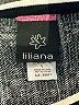 Liliana Houndstooth Black Pullover Sweater Size L - photo 7