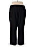 Lands' End Solid Black Dress Pants Size 18W - photo 2