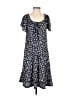 Max Studio Floral Blue Casual Dress Size S - photo 1