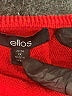 Ellos 100% Cotton Solid Red Cardigan Size 1X - photo 7