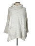 Ann Taylor LOFT Silver Poncho Size L - photo 1